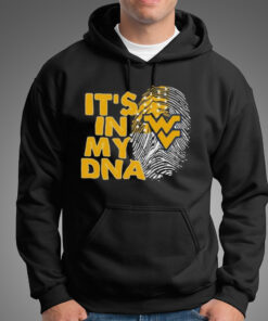 West Virginia Mountaineers Football 2023 It's In My DNA shirt 5