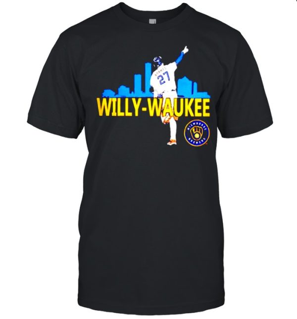 Willy Waukee Milwaukee Brewers t-shirt