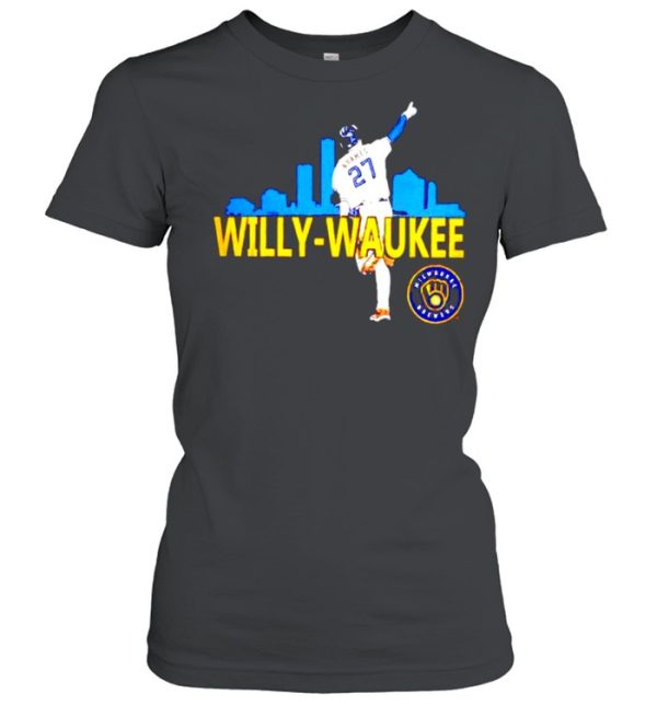 Willy Waukee Milwaukee Brewers t-shirt