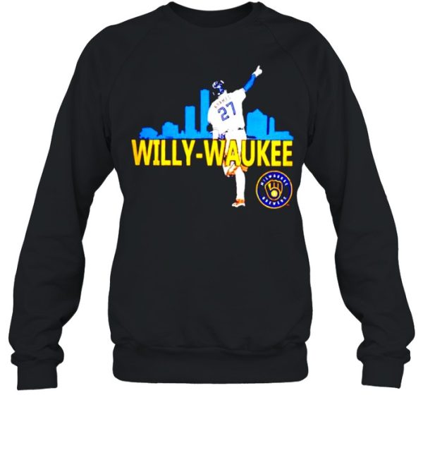 Willy Waukee Milwaukee Brewers t-shirt