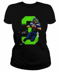 Wilson Quarterback Seattle Seahawks Football No 3 Signature Shirt 1 Wilson Quarterback Seattle Seahawks Football No 3 Signature Shirt 2