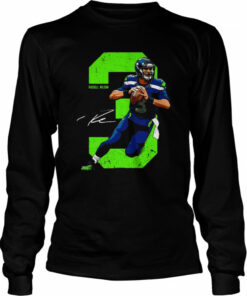 Wilson Quarterback Seattle Seahawks Football No 3 Signature Shirt 2 Wilson Quarterback Seattle Seahawks Football No 3 Signature Shirt 3
