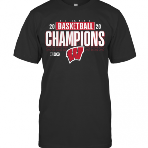 Wisconsin Badgers 2020 Big Ten Men’S Basketball Champions T-Shirt