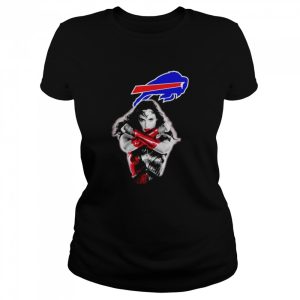 Wonder Woman Buffalo Bills logo T-shirt