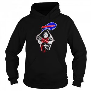 Wonder Woman Buffalo Bills logo T shirt 5