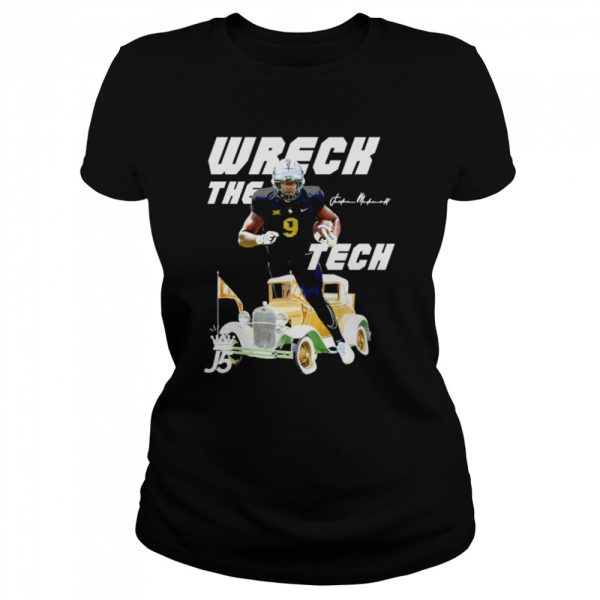 Wreck the tech Jordan Mcdonald UCF Knights shirt