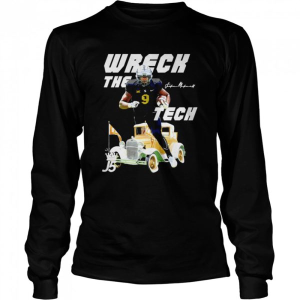 Wreck the tech Jordan Mcdonald UCF Knights shirt