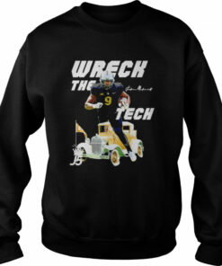 Wreck the tech Jordan Mcdonald UCF Knights shirt 4