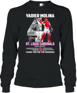 Yadier Molina St Louis Cardinals 2004 2022 signature shirt 3
