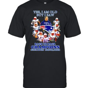 Yes I am old but I saw New England Patriots signatures shirt