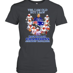 Yes I am old but I saw New England Patriots signatures shirt