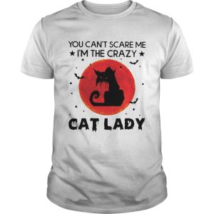 You Can’t Scare Me I’m The Crazy Cat Lady Halloween – T-shirt