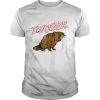 Zombie Animal Zombeaver Wild Life Halloween Tee shirt