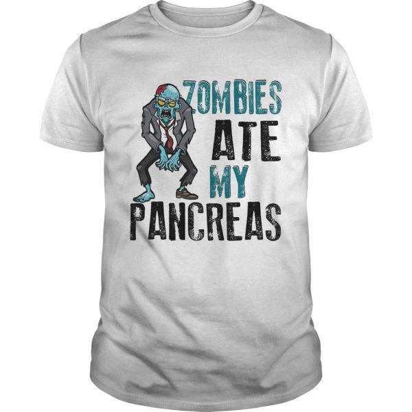 Zombies ate my pancreas shirt