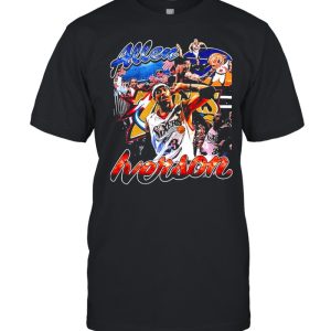 allen iverson the answer philadelphia 76ers shirt