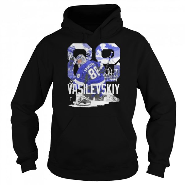 andrei Vasilevskiy Tampa Bay Lightning number 88 landmark shirt