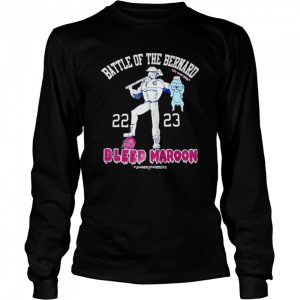 battle Of The Bernard 2023 bleed maroon shirt 3