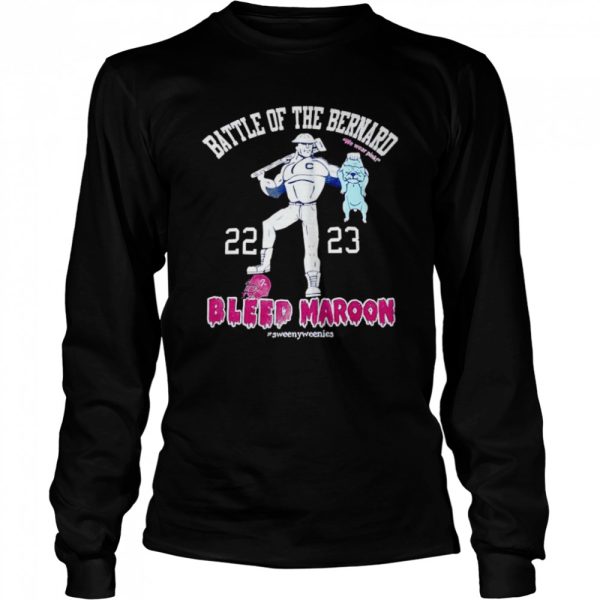 battle Of The Bernard 2023 bleed maroon shirt