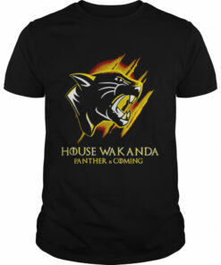 black Panther house wakanda panther is coming shirt 1