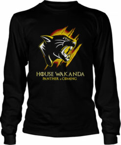 black Panther house wakanda panther is coming shirt 2 black Panther house wakanda panther is coming shirt 3