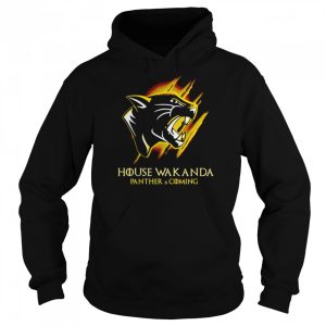 black Panther house wakanda panther is coming shirt 5