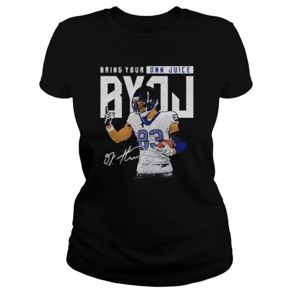 bring your own juice BYOJ OJ Howard Houston Texans shirt