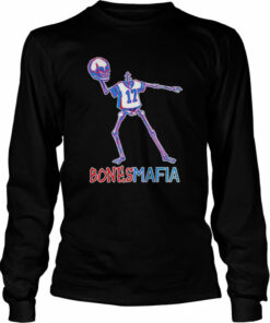 buffalo Bills Josh Allen skeleton bones mafia shirt 3