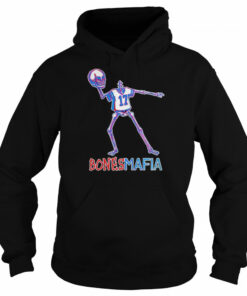 buffalo Bills Josh Allen skeleton bones mafia shirt 5