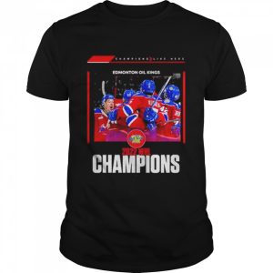 championship edmonton oil kings champions 2022 whl shirt