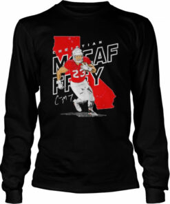 christian McCaffrey San Francisco 49ers player map shirt 3