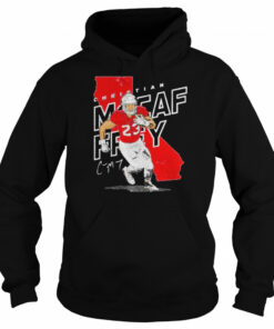 christian McCaffrey San Francisco 49ers player map shirt 5