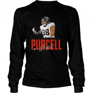 denver Football Mike Purcell player name signature shirt 3