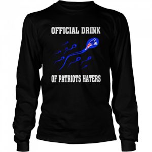 drink of New England Patriots haters shirt 3