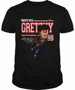edmonton NHL Wayne Gretzky cartoon shirt 1
