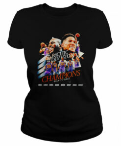pacific Division champions back to back shirt 2