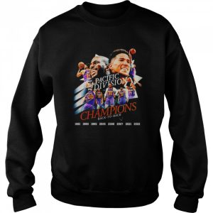 pacific Division champions back to back shirt 4