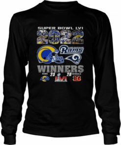 super bowl LVI Winners Los Angeles Rams and Cincinnati Bengals 2022 shirt 3