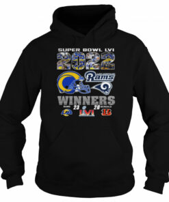 super bowl LVI Winners Los Angeles Rams and Cincinnati Bengals 2022 shirt 5