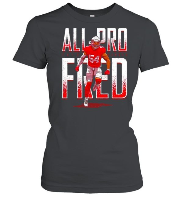 vSan Francisco Football Fred Warner All Pro Fred shirt