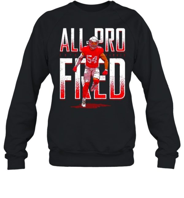 vSan Francisco Football Fred Warner All Pro Fred shirt