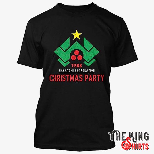 1988 Nakatomi Corporation Christmas Party T Shirt For Unisex