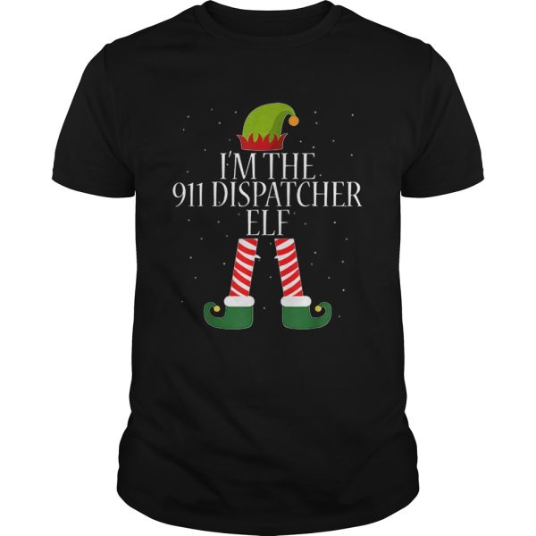 911 Dispatcher Elf Funny Christmas Elves shirt