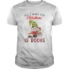 All I want for Christmas is books shirt