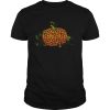 Animal Leopard Pumpkin Fall Autumn Halloween Gift TShirt