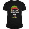Anxious Elf Matching Family Group PJ Christmas shirt