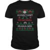 Assistant To The Regional Manager Ugly Christmas shirt