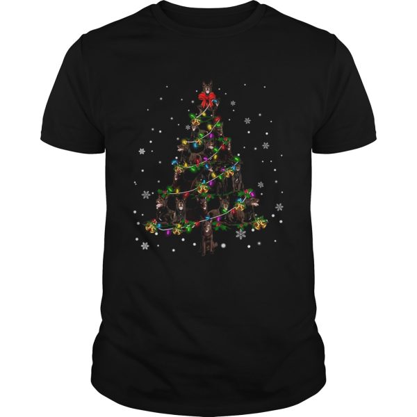 Australian Kelpie Christmas Tree TShirt