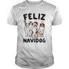 Australian Shepherd Feliz Navidog shirt