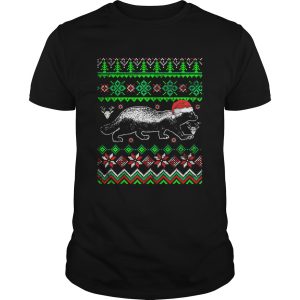 Awesome Ugly Christmas Honey Badger shirt