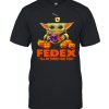 Baby Yoda hug Fedex I’ll Be There For You Halloween Shirt
